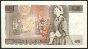 Bank of England, D. H. F. Somerset, £10, (1980), mid series, EF - Image 2