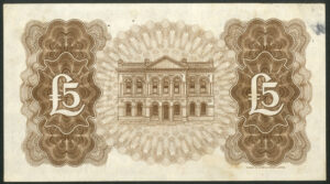 Northern Ireland, Provincial Bank of Ireland, £5, Belfast 6th Dec 1965 (BNYB NI714b), EF - Image 2