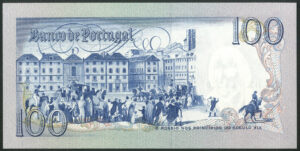 Portugal, Banco de Portugal, 100 escudos, 24-2-1981, (Pick 178b), AUNC - Image 2