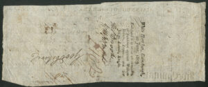 Gainsborough Bank (Wm Hornby & Josh Esdaile), 5 guineas, 1801 (Outing 811b) - Image 2