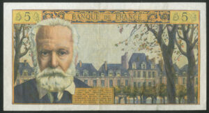 France, Banque de France, 5 Nouveaux Francs, 1-7-1965, Pick 141a, VF - Image 2