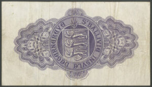 Guernsey, States issue, 10 shillings, 1st March 1962, series 16/R (BNYB GU32b). F-VF - Image 2