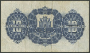 Gibraltar, Government, 10 shillings, 3rd Oct. 1958, Pick 14b, F-VF - Image 2