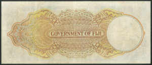 Fiji, Government, 5 shillings, 1st January 1941, B/3 68,163 (Pick 37d). Fine - Image 2