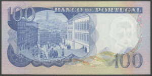 Portugal, Banco de Portugal, 100 escudos, 20th Sept. 1978 (Pick 169b), UNC - Image 2