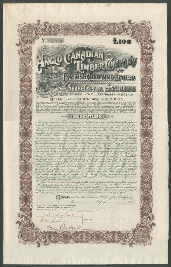 Anglo Canadian Timber A1452