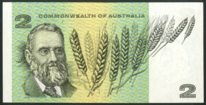 Australia, Commonwealth, $2, 1966-72, Coombs/Wilson (Pick 38a), AEF - Image 2