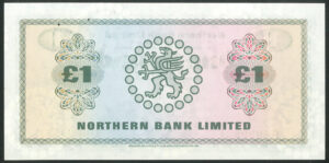 Ireland, Northern Bank Ltd., 1 pound, 1st August 1978 (BNYB NI602c), UNC - Image 2