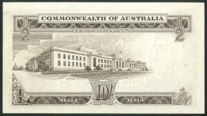 Australia, Commonwealth, 10 shillings, [1960-61], Coombs/Wilson (Pick 33a), AUNC - Image 2
