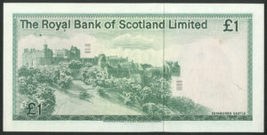 Scotland, Royal Bank of Scotland Ltd., 1 pound, 3rd May 1976 (BNYB SC815). UNC. - Image 2