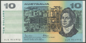 Australia, Reserve Bank, 10 dollars, (1985), (Pick 45e), AEF