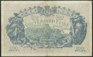 Belgium, Banque Nationale, 500 francs, 4th September 1930 (Pick 103), VF - Image 2