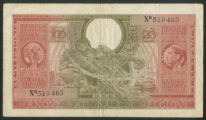 Belgium, Banque Nationale, 100 francs, 01-02-43 (Pick 123), Fine