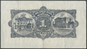 Scotland, Royal Bank of Scotland, £1, series AY, 1-3-1960, VF - Image 2