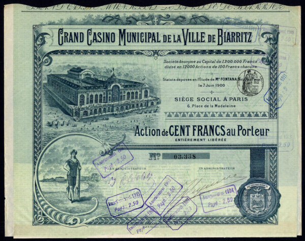 Grand-Casino-Municipal-de-la-Ville-e-Biarritz-100-franc-share-1900-381654646950