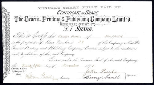 General-Printing-Publishing-Company-Ltd-1-share-1873-381876489882