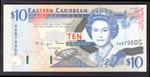 Grenada.Ten Dollars, A687980G, (1994), Uncirculated.