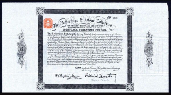 Rotherham-Silkstone-Collieries-Ltd-10-Mortgage-Debenture-1908-172431297732