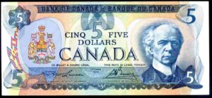 Canada, 5 Dollars, 1979, #30449152922, Lawson-Bouey (Pick 92a), GEF