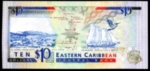 St Vincent. Ten Dollars,  A473082V,  (1993), Almost Uncirculated. - Image 3