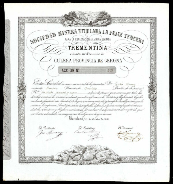 Spain-Soc-Minera-Titulada-la-Feliz-Tercera-Trementina-one-share-1851-381518040364