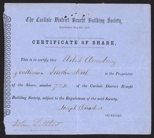 Carlisle-District-Benefit-Building-Soc-1-share-undated-ca1856-172425947565