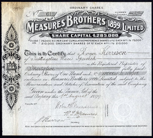 Measures-Brothers-1899-Ltd-1-ordinary-shares-1899-iron-and-steel-381872523665