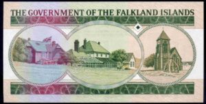 Falkland Islands, Government issue, Ten Pounds, 1st September 1986 (Pick 14a). Uncirculated. - Image 3