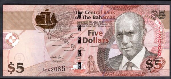 Bahamas-Five-Dollars-A242085-2007-Almost-Uncirculated-382177907829